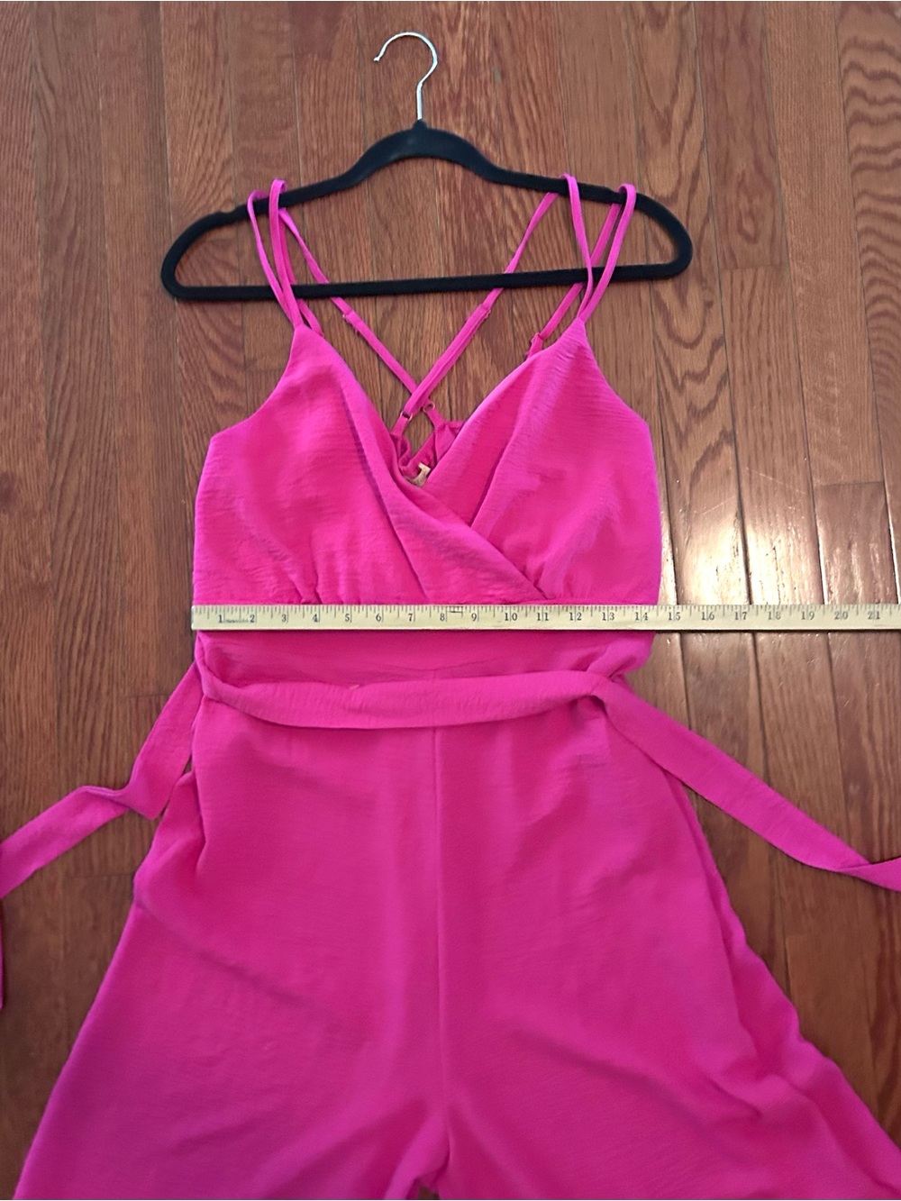 Evolutionary Hot Pink Wide Leg Jumpsuit – XL – NWT - Picture 9 of 9